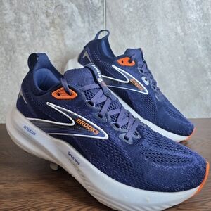 Brooks Glycerin GTS 22 Men's Road Running Shoes Size 7 Blue White Sneakers